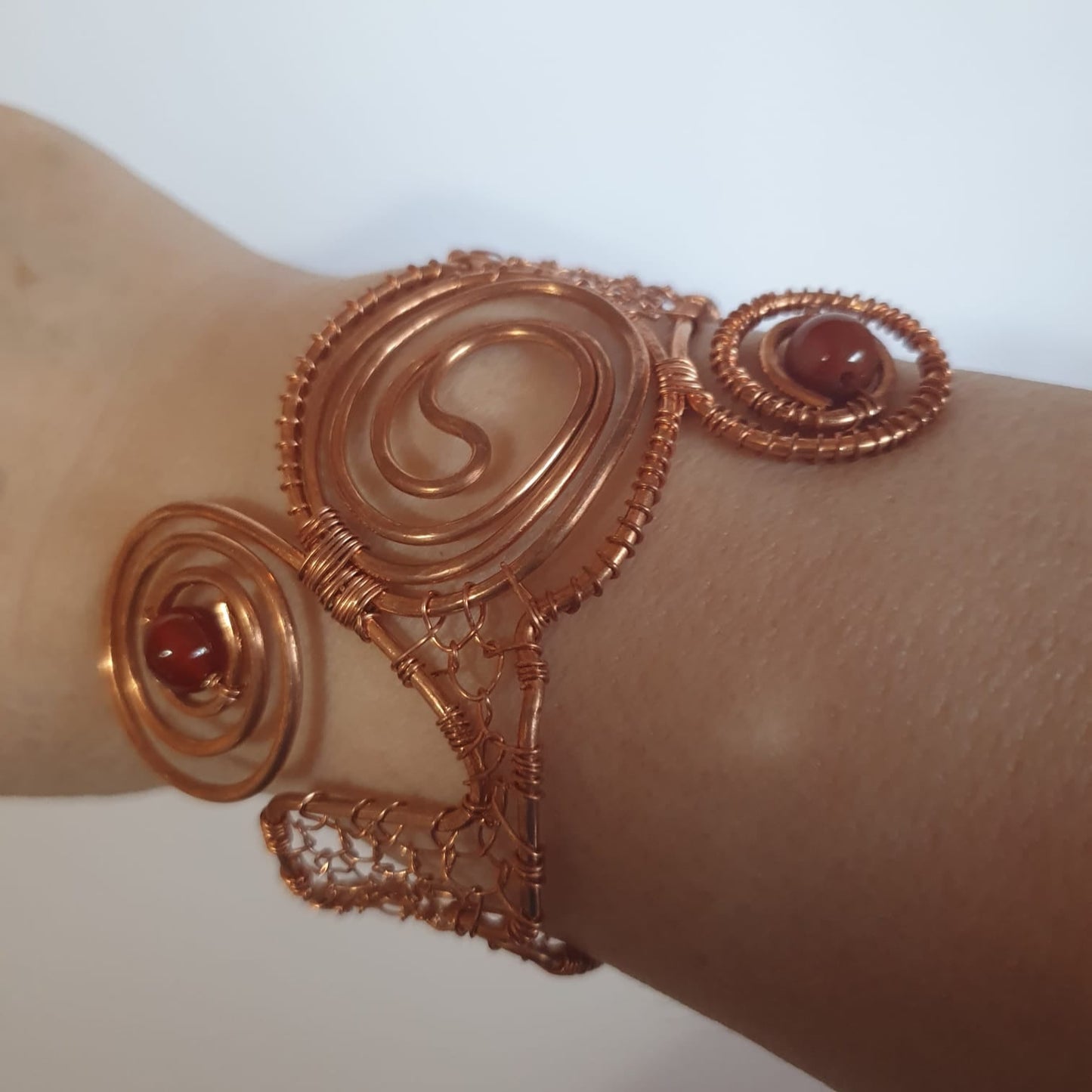 Brățară cusută din cupru